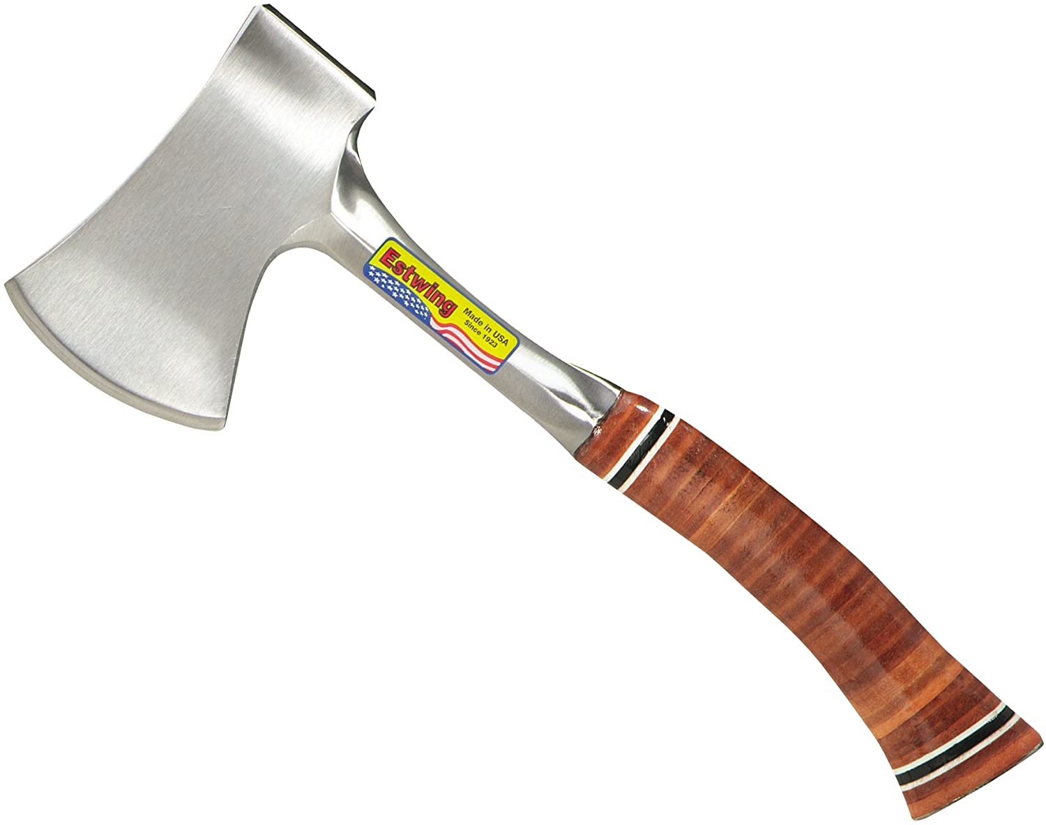 Estwing Sportsman's Axe - 12in Camping Hatchet with Forged Steel Construction